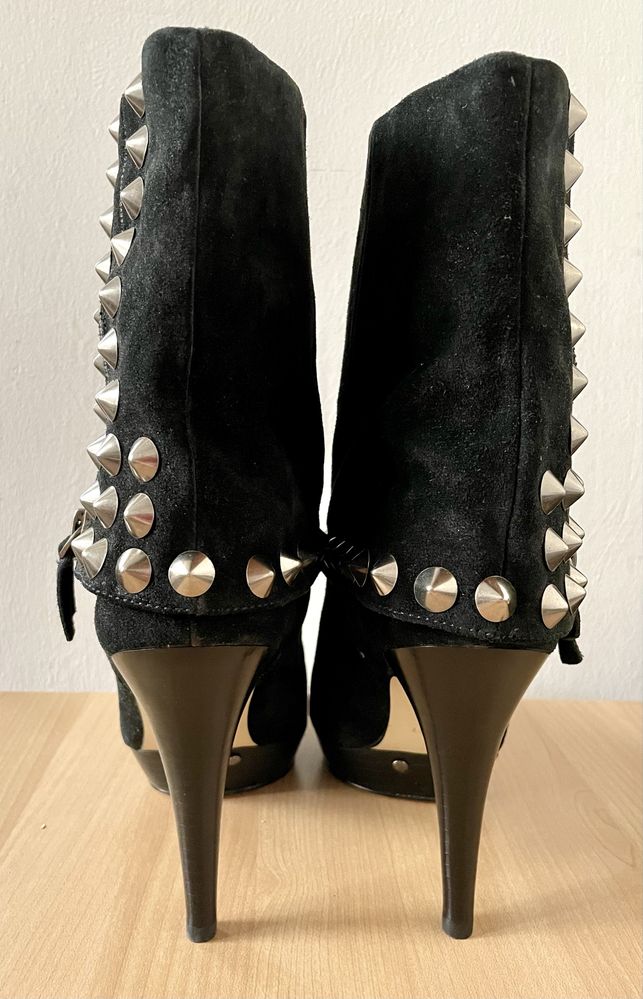 Czarne botki Nine West 39,5 nowe