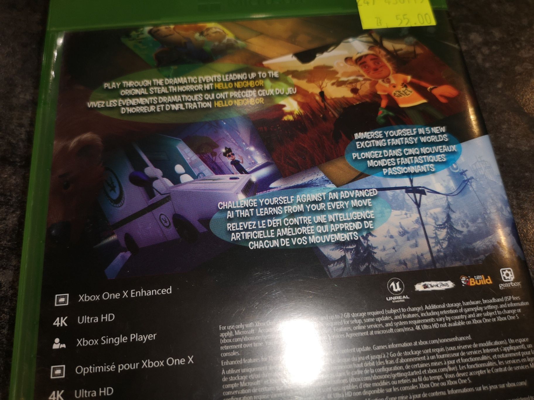 Hello Neighbor XBOX ONE gra PL (możliwość wymiany) kioskzgrami