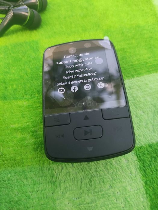 Odtwarzacz MP3 przenośny Player Radio FM Bluetooth YOTON YM03 dyktafon