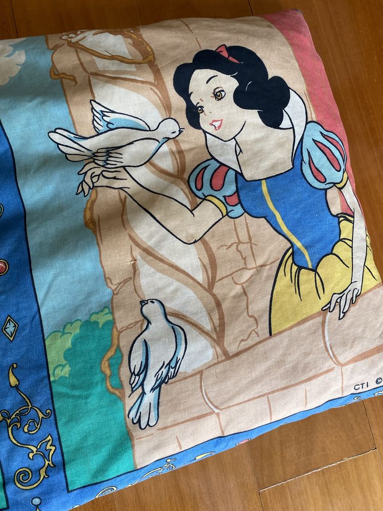 Almofada grande comprida Branca de neve e os 7 anões snow white Disney