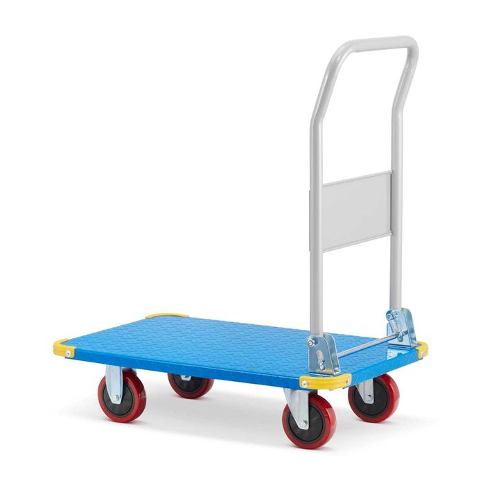Wózek platformowy transportowy magazynowy 450 kg HIGHER pełne koła