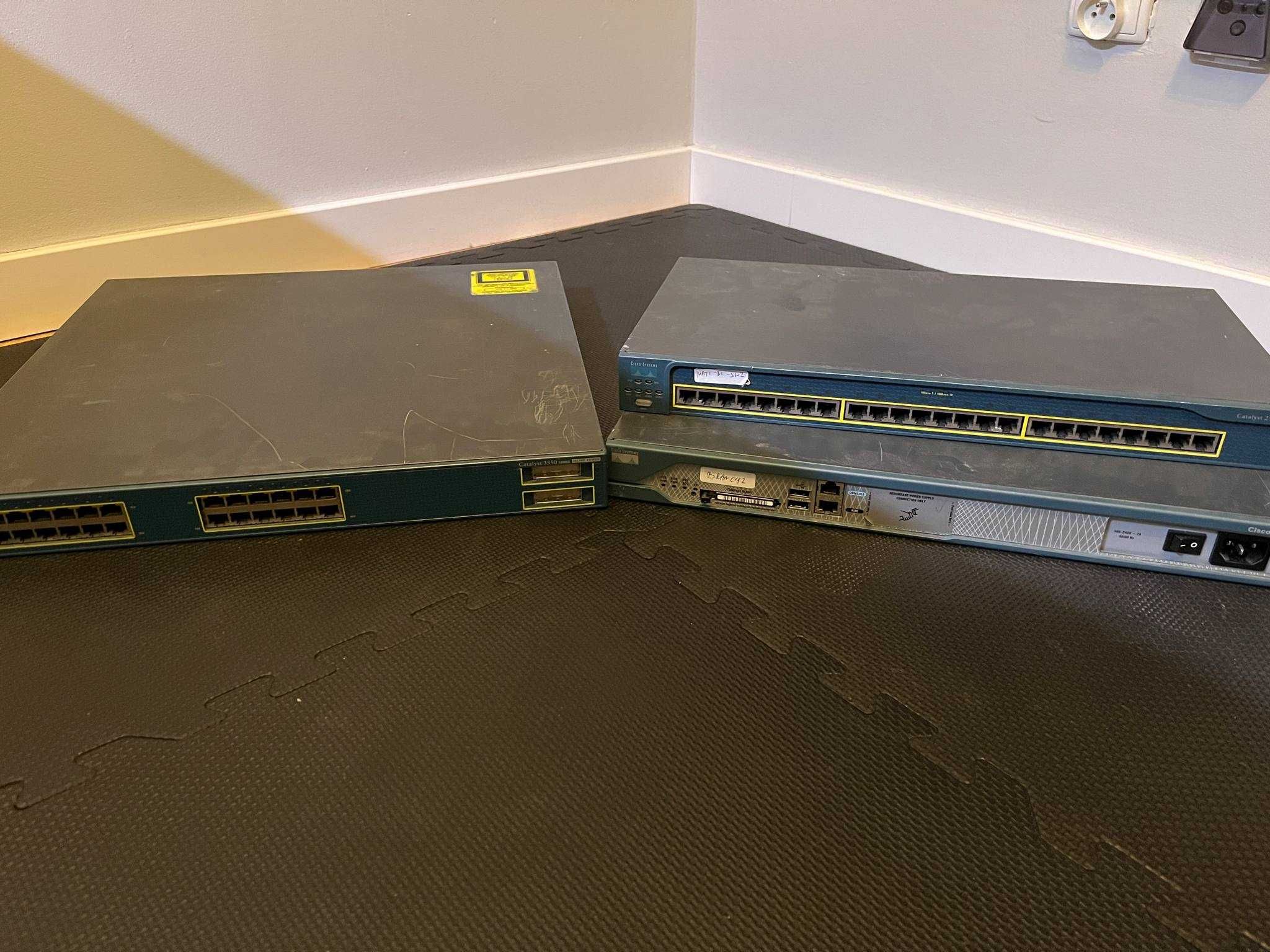 CISCO - zestaw do nauki / laboratorium / CCNA CCNP | Router Switch x7