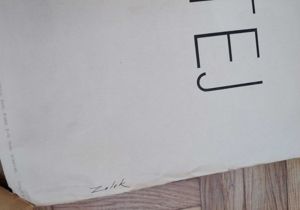 Plakat PRL  Bronisław Zelek - 25 lat Polskiej Rzeczypospolitej Ludowej