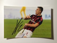 Krzysztof Piątek oryginalny autograf ( reprezentacja polski )