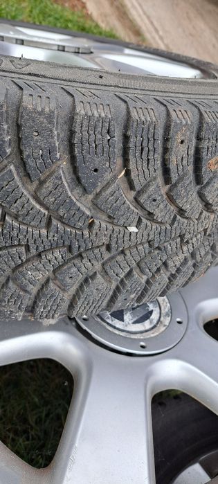 Alufelgi vw r16/205/55 z oponami zimowymi, vw touran, golf, passat
