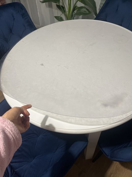 Stół okragly rozkladany stan bardzo dobry