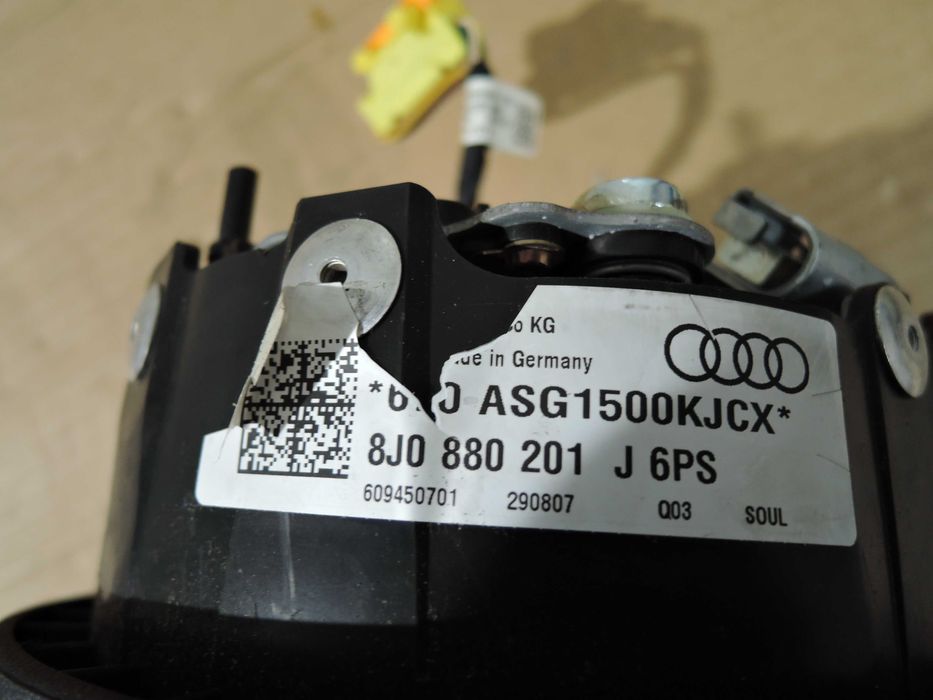 Poduszka Kierowcy Airbag OKRĄGŁA AUDI S3 8P TT 8J 8J0.880.201J