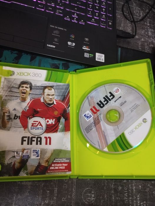 Игра на Xbox 360, fifa11