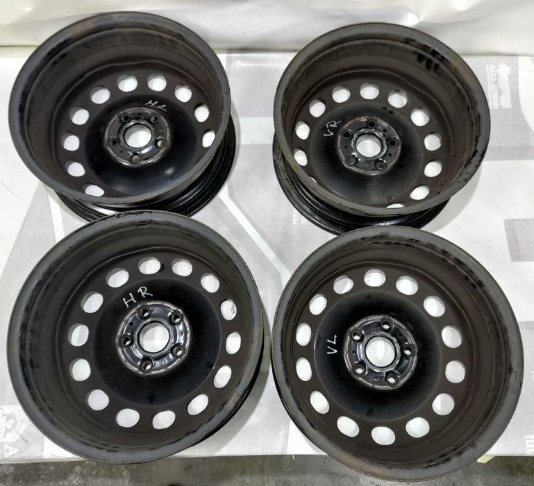 FELGI STALOWE 16 6 J 5X112 ET48 ORG.VW Seat Skoda 5Q0.601.027