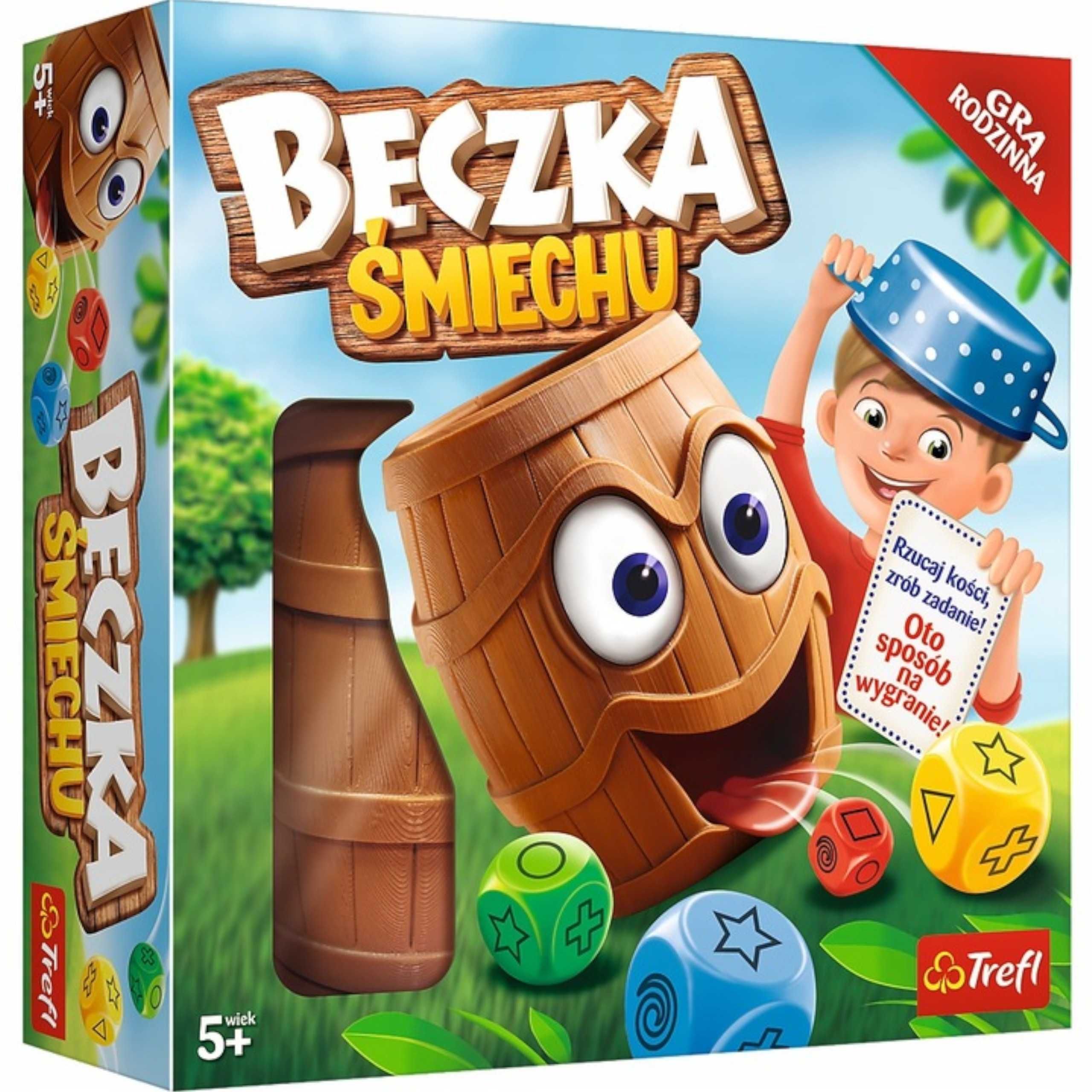 Trefl 01908 Gra Beczka śmiechu gra planszowa