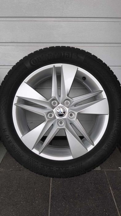 Koła 17" 5x112 Skoda Superb III Vw opony zima 215/55/17 (OL2019)