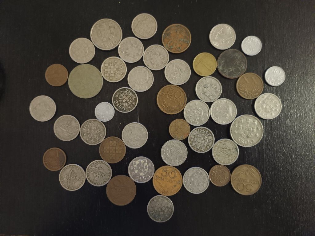 Lote moedas 1960 a 1985