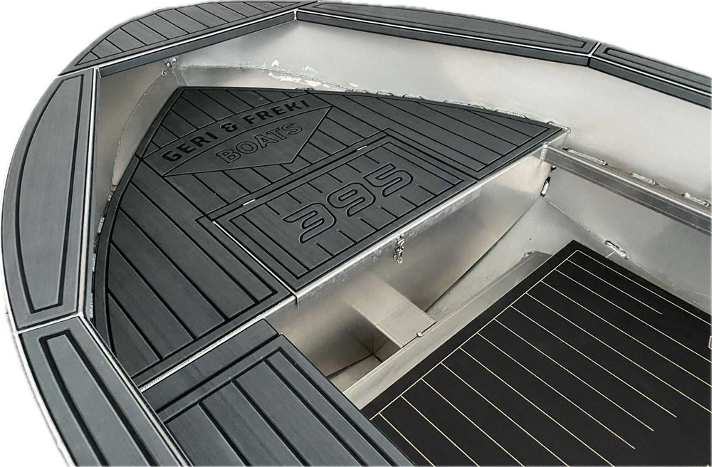 Łódź aluminiowa wędkarska G&F 395 W - 3,95m / 10% rabatu do końca roku