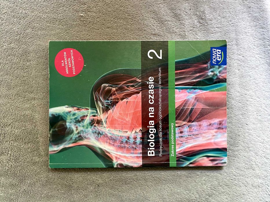 Podręcznik do klasy 2 Biologia na czasie.