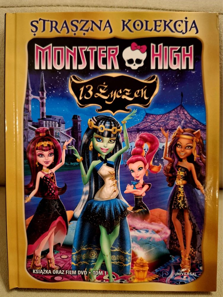 Dvd Monster High 13 życzeń