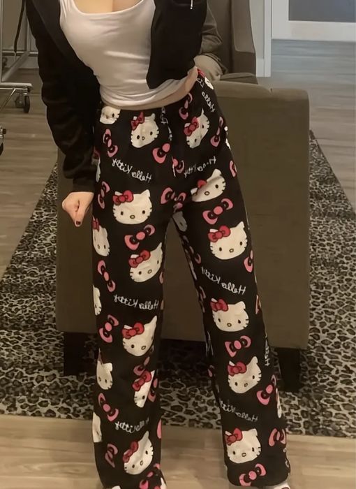 Штани хелоу кітті мʼякі та зручні