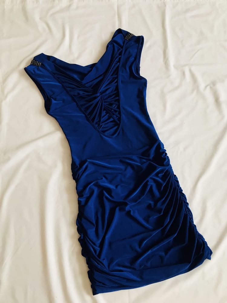 Міні-сукня стягуюча, плаття коктельне (XS/S/M)