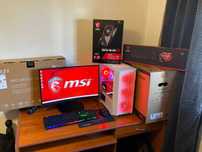 Pc Gamer i5-10400/32Gb Ram/RX 5700 8GB/Monitor MSi Curvo 100Hz