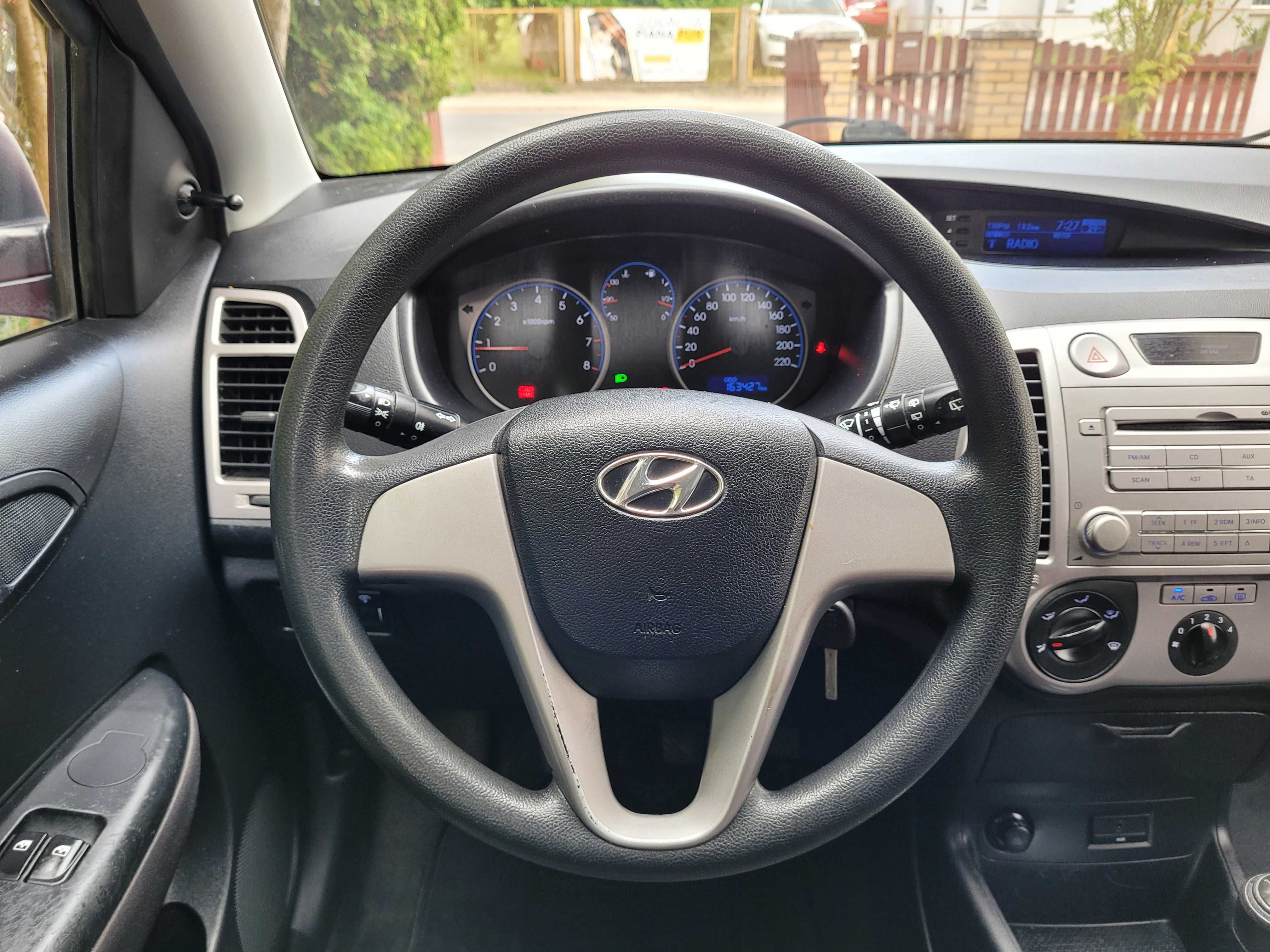 Hyundai i20 1.2 Benzyna 78 KM Opłacony Klimatyzacja Oszczędny Zadbany