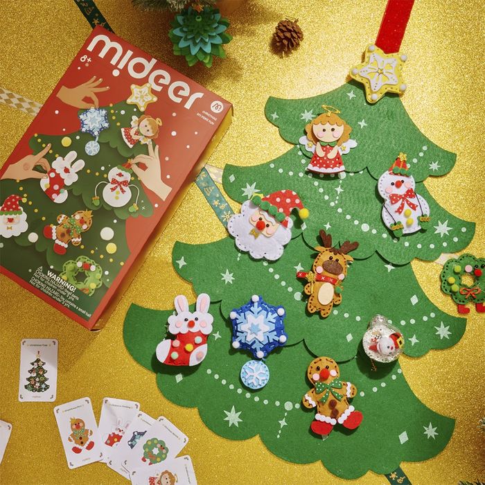 Різдвяний набір - 12 прикрас на ялинку Mideer CT1527