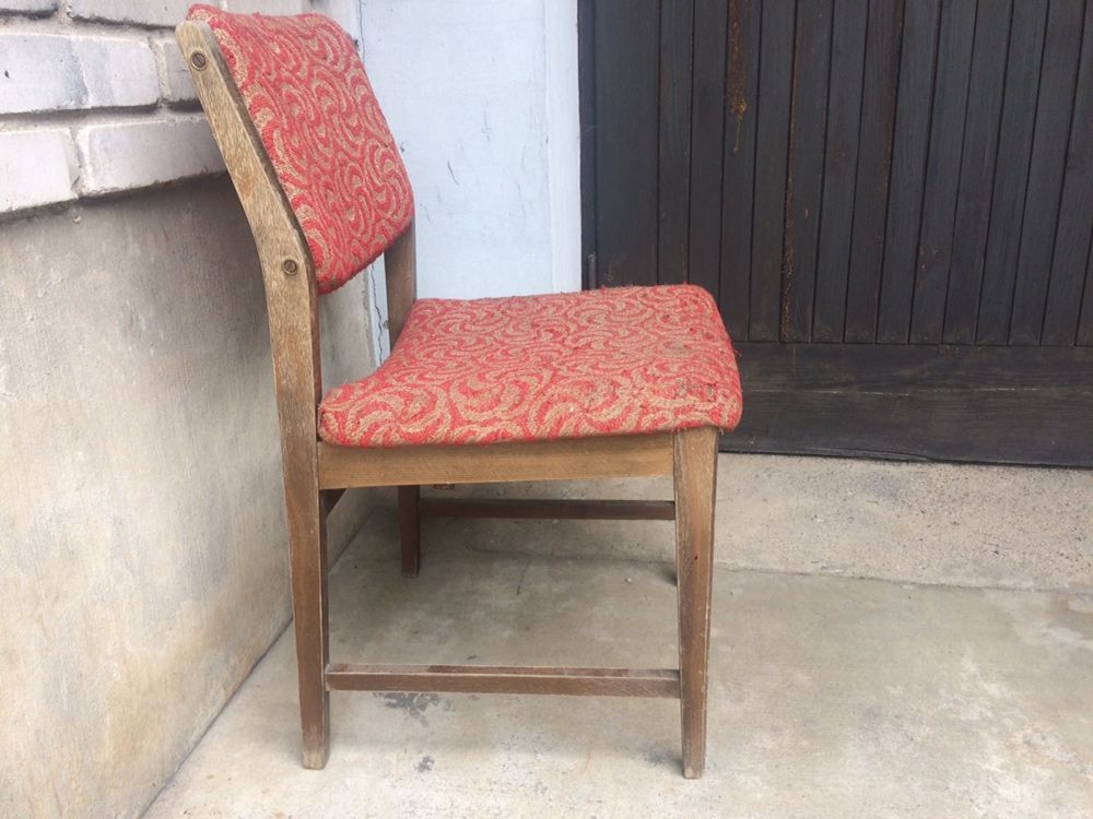 krzesło tapcerowane PRL