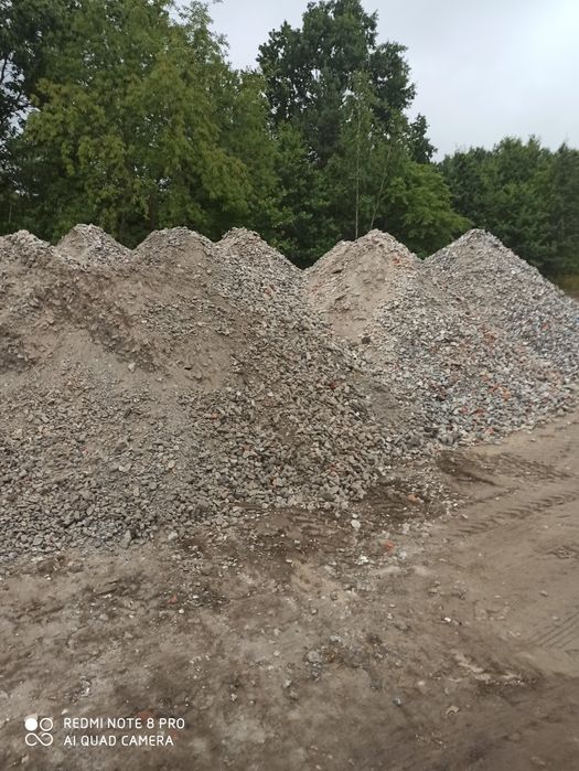 Gruz kruszony  tłuczeń kruszywo kliniec łochòw wyszków jadów iły urle