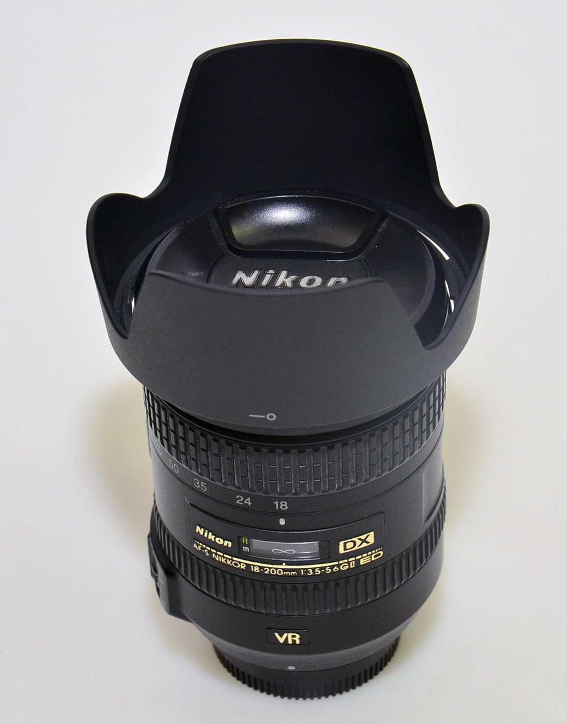 Obiektyw Nikon 18-200mm f/3.5-5.6 G IF-ED AF-S VR II DX. Gwarancja!
