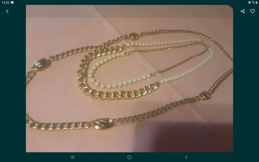 Колье,бусы, чокер, кулон, винтаж,Чехия.