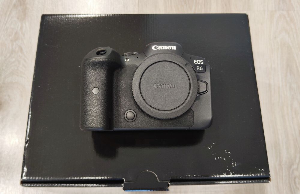 Sprzedam Canon EOS R6 Mark I jak nowy, przebieg 3,3tys. GW.