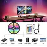 Яскрава світодіодна LED стрічка RGB 5050 лед лента, фонарь

- Керуванн