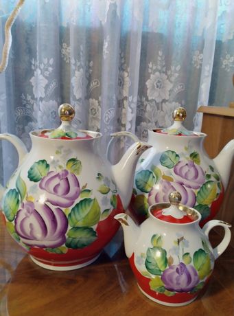 Чайник коллекционный "Троянды"