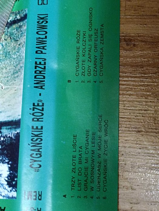 Andrzej Pawłowski Cygańskie Róże kaseta