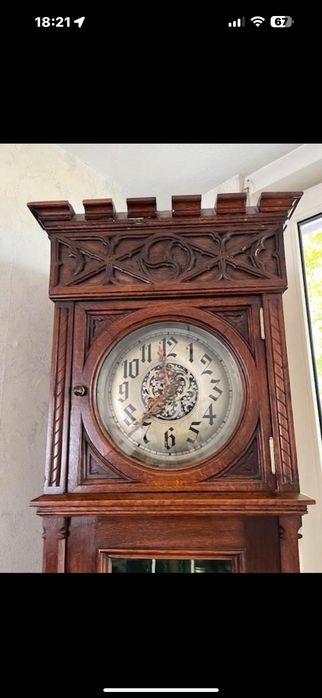 Gustav Becker zegar stojący