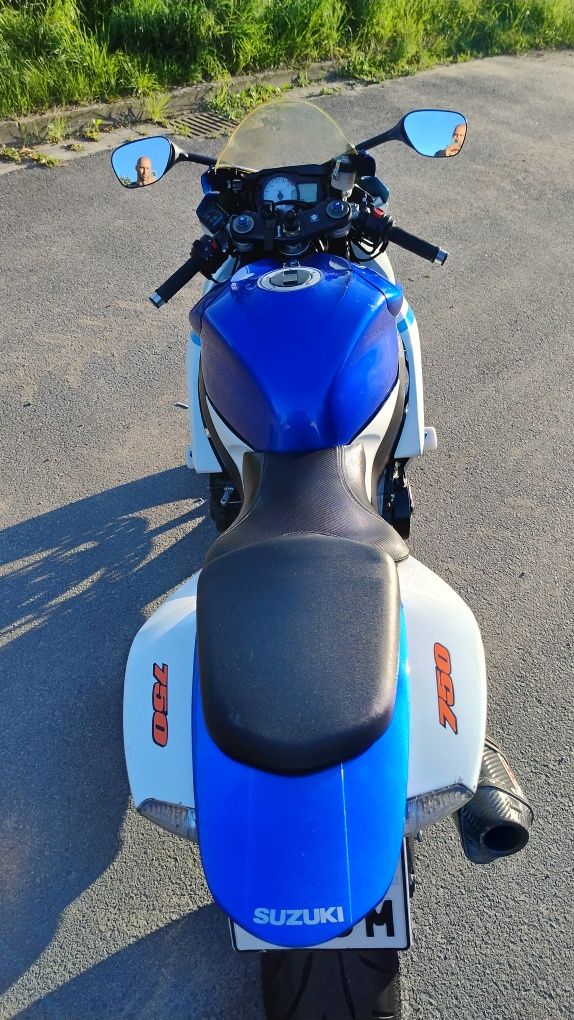 Suzuki GSX-R 750 K7 /2007 r/150 KM/ przebieg 51700 km
