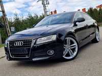 Audi A5 Quattro*Sportback*Automat*2xSline*koła19*189tyskm*Serwis*Ledy*Xenon