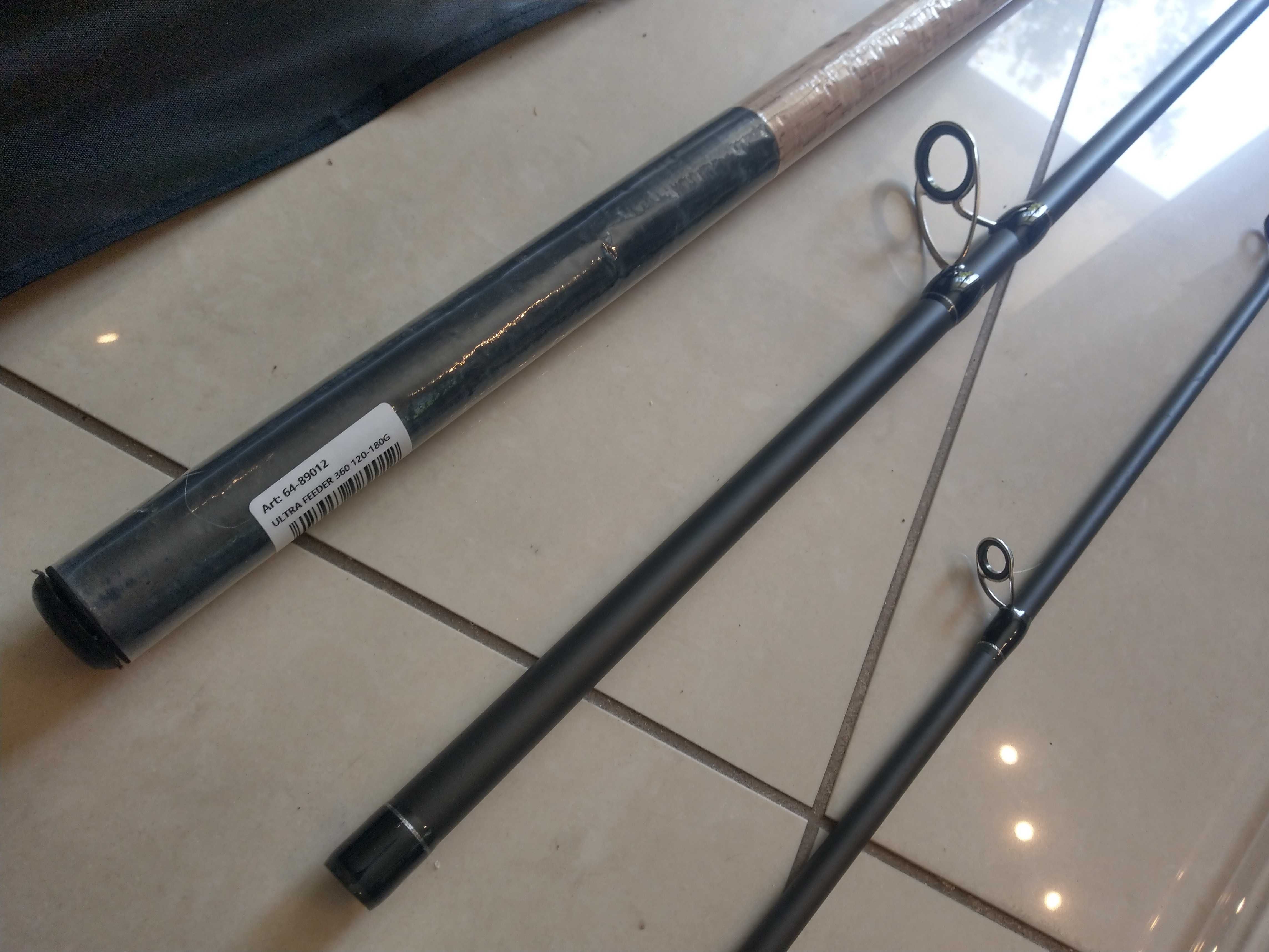 FL Sakana Hanta Ultra Feeder 6,60m c.w. do 120g węglowy 3 szczytówki