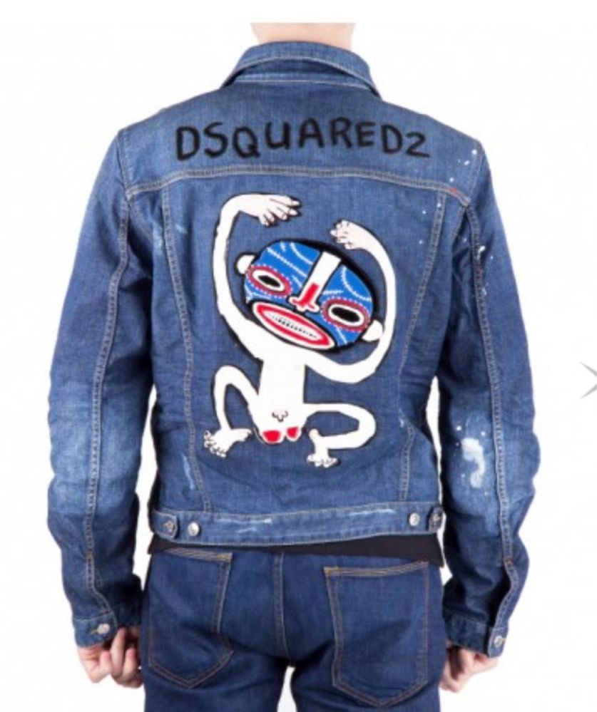 Dsquared2 мужская джинсовая куртка