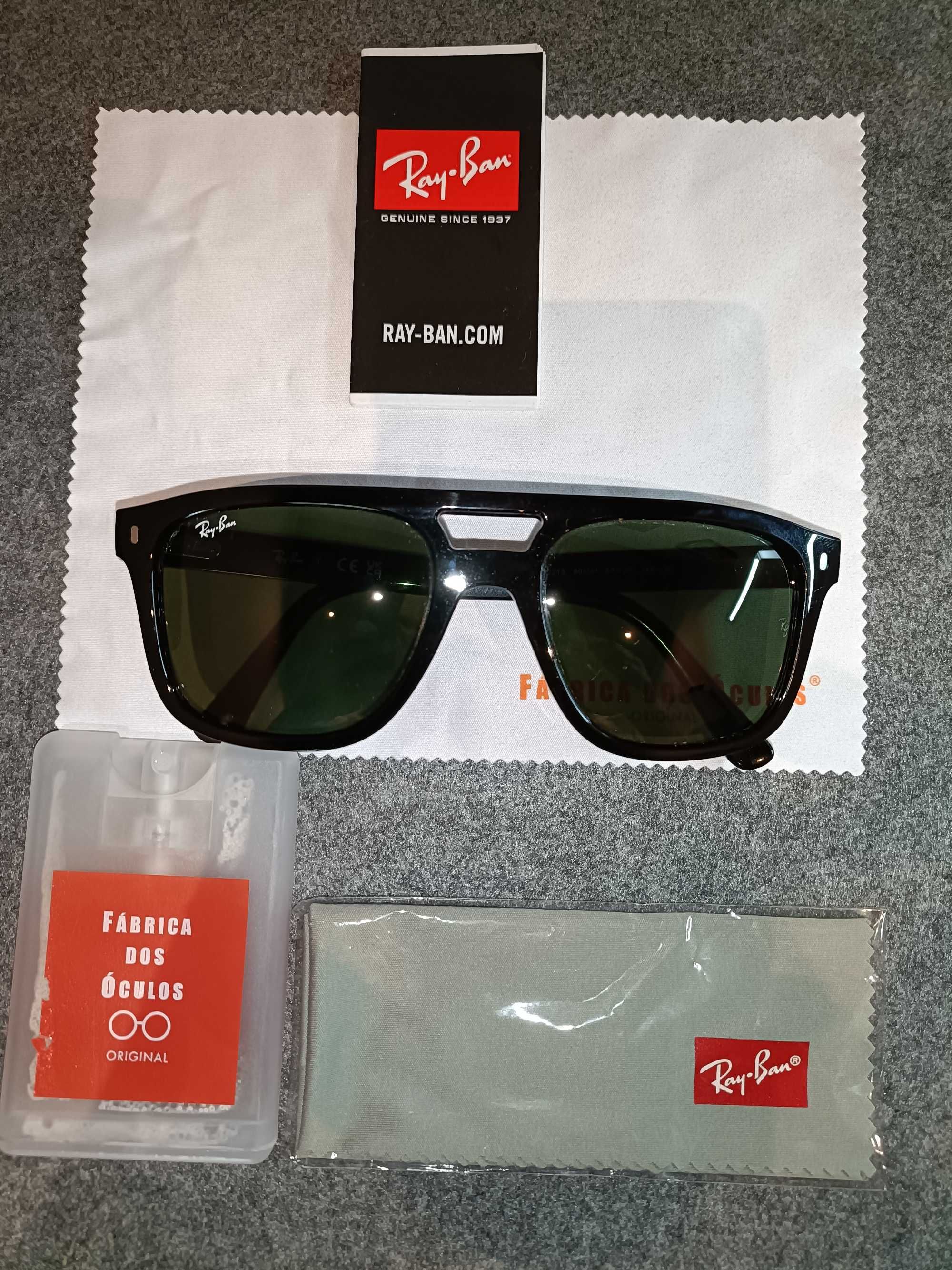 Ray-Ban com lentes de vidro