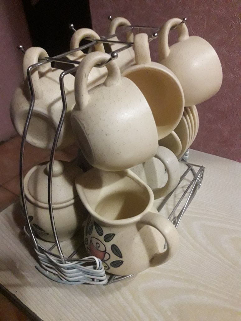 Кофейный сервиз на 6 персон.