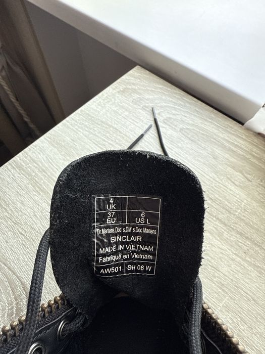 Оригінал Dr. Martens Sinclair–Black Aunt Sally Др. Мартинс р.37. Торг