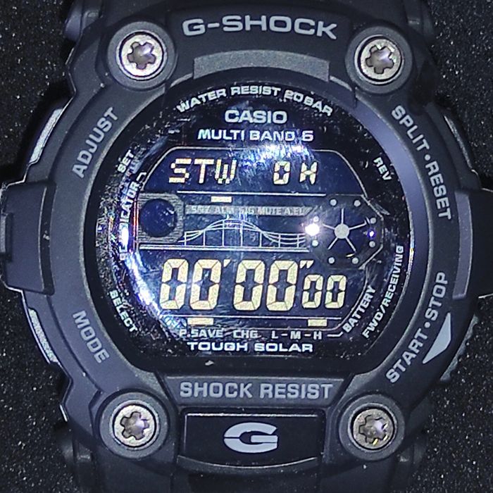 Мужские наручные часы CASIO GW-7900B-1ER Черные