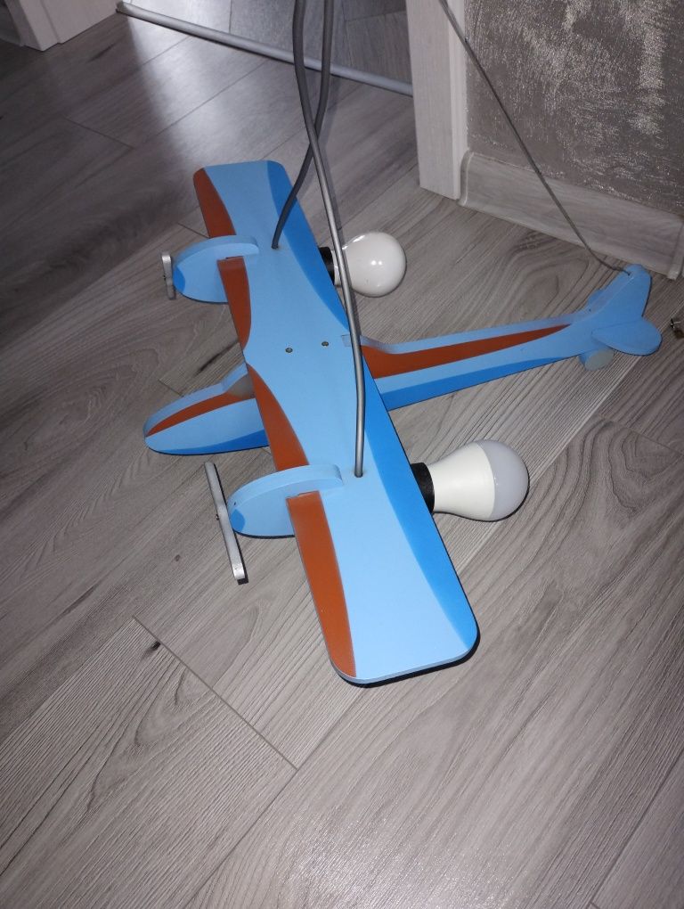 Żylandor Lampa Samolot Chłopiec