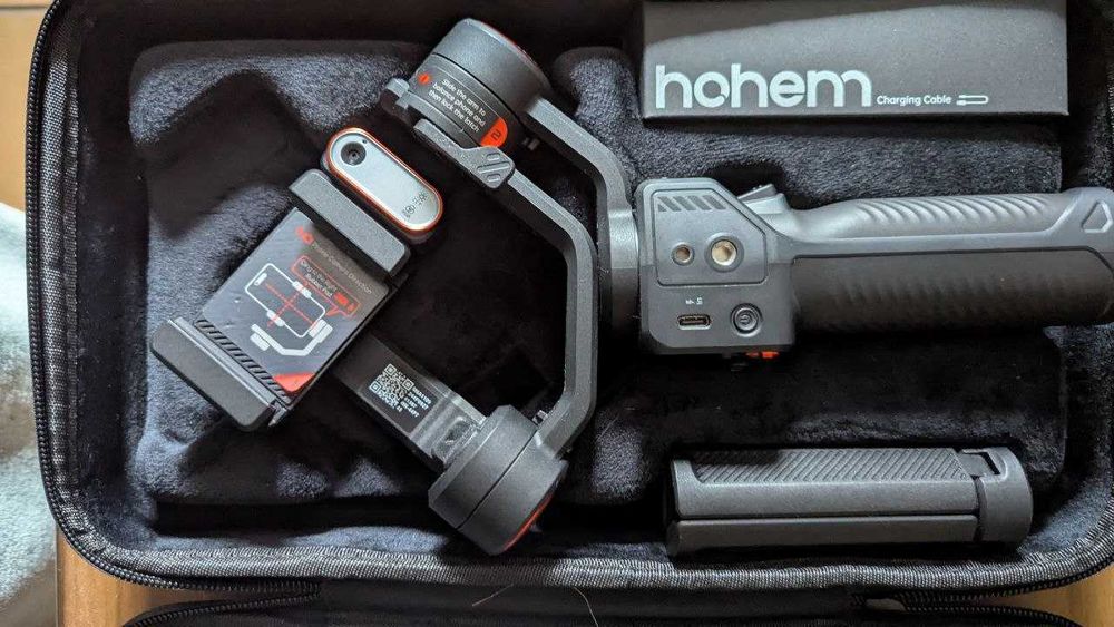Mobile Gimbal| Hohem iSteady M6 Kit with AI Magnetic Tracking + MIC-01