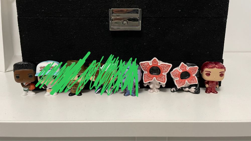 Stranger things kinder joy funko pop figurki