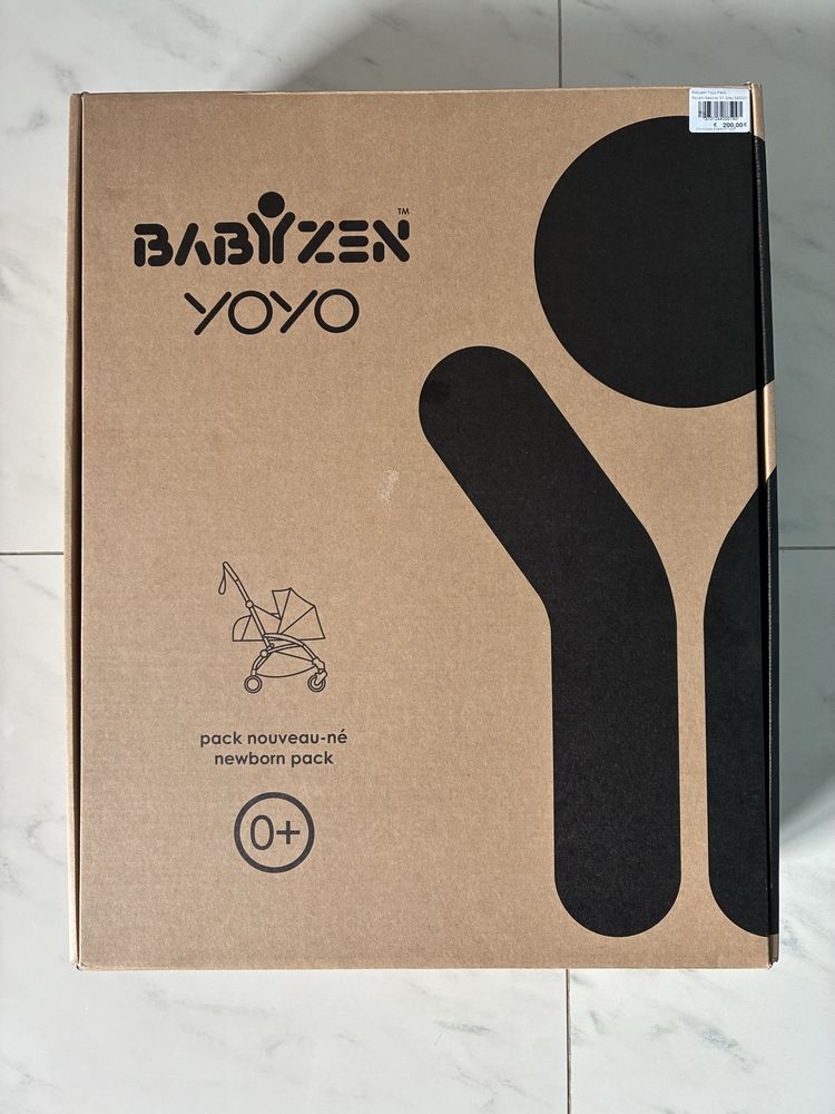 Alcofa Recem-Nascido YOYO by Babyzen Cinza (0+) - Excelente estado