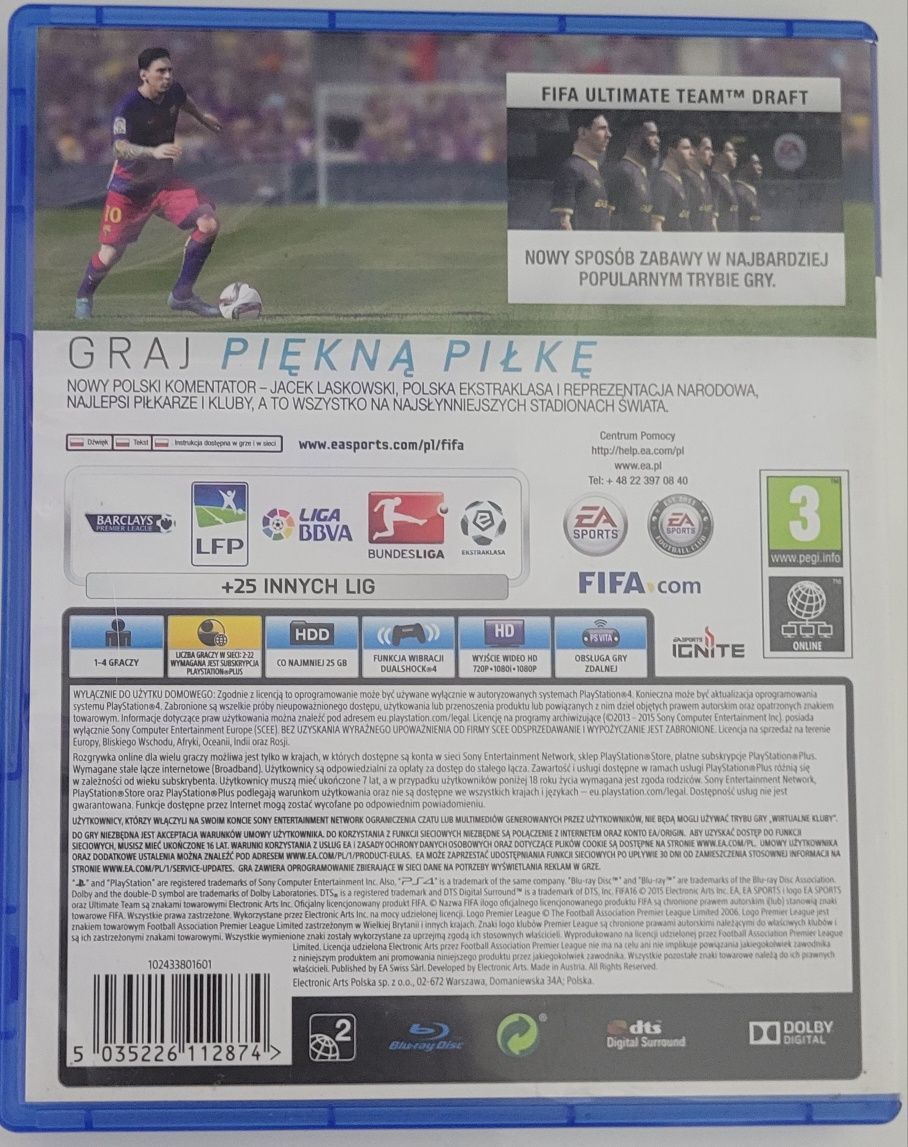Fifa 16 PS4 Klasyk