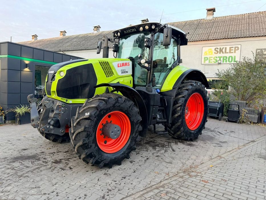 Claas Axion 830 CMATIC CEBIS  2019r, nowy terminal, pneumatyka, miękka oś i kabina