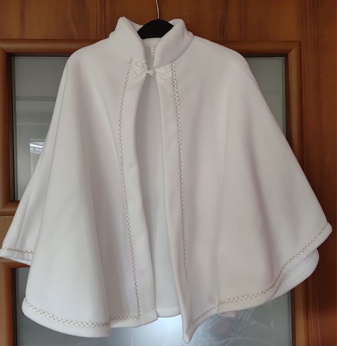 Bolerko komunijne ciepłe polar na komunię zestaw