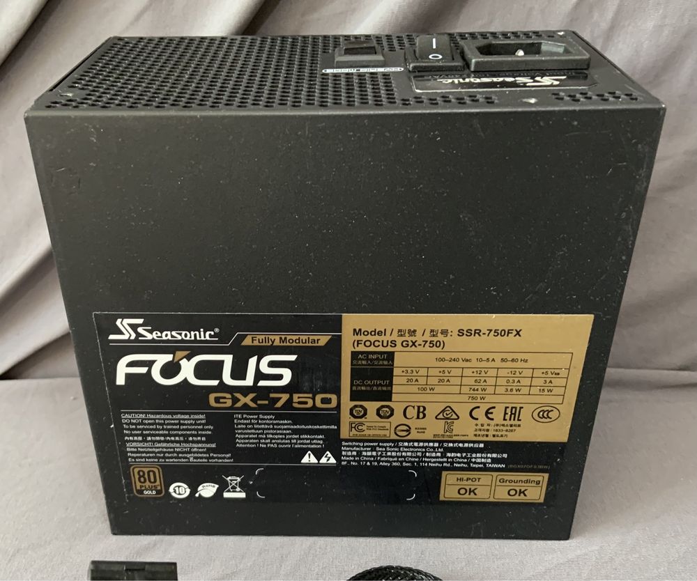 Seasonic ssr-750fx (focus 750 gold)