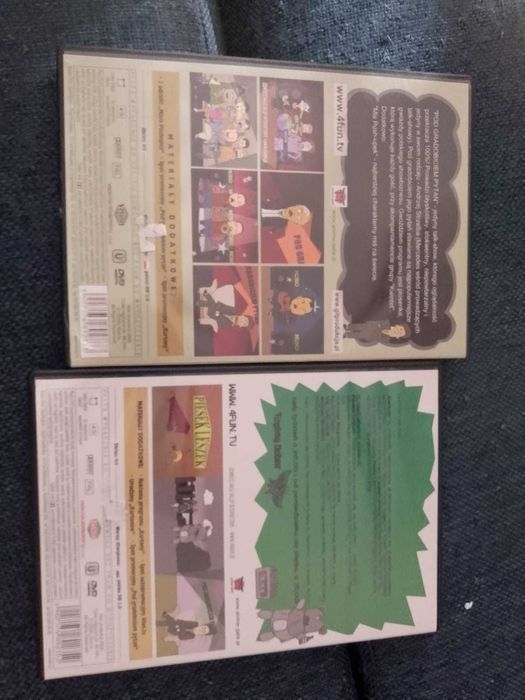 KARTONY 4FunTV zestaw unikatowy 4 DVD, Inspektor Erektor i inne